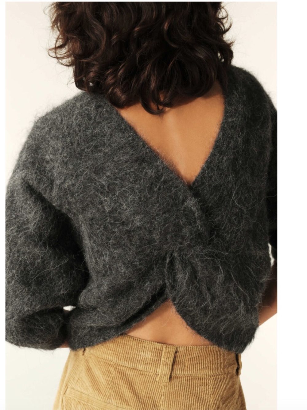 ba&sh FILL Long-sleeved jumper (Grey, Size 1)